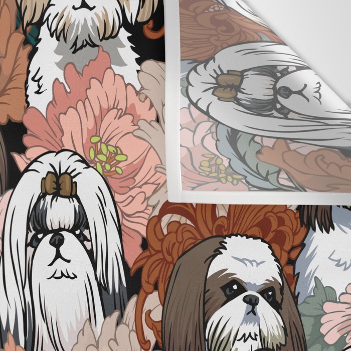 Because Shih Tzu Wall Tapestry Gallery Image 3