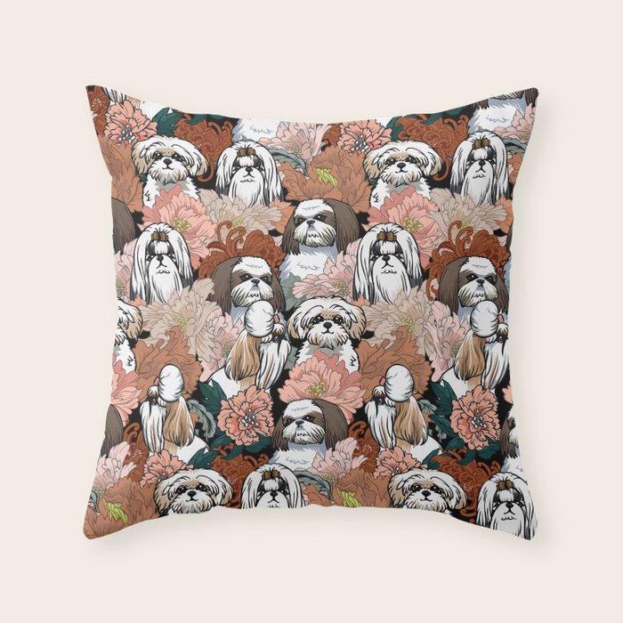 Because Shih Tzu Throw Pillow Gallery Image 6