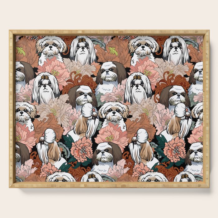 Because Shih Tzu Serving Tray Gallery Image 1