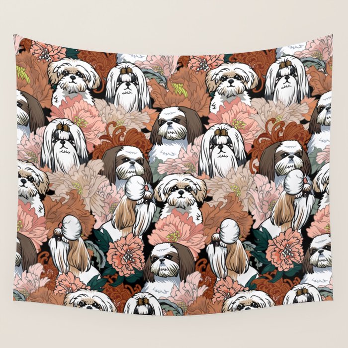 Because Shih Tzu Wall Tapestry Gallery Image 4