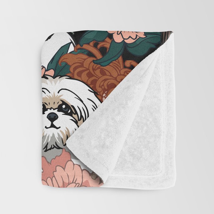Because Shih Tzu Throw Blanket Gallery Image 3