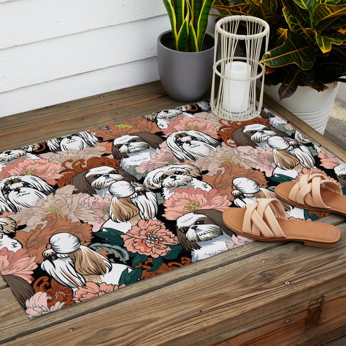 Because Shih Tzu Outdoor Rug Gallery Image 2