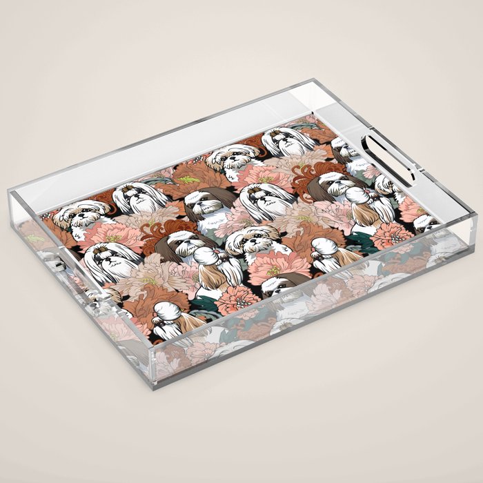 Because Shih Tzu Acrylic Tray Gallery Image 1