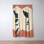 Summer Leaves Window Curtain Gallery Image 3