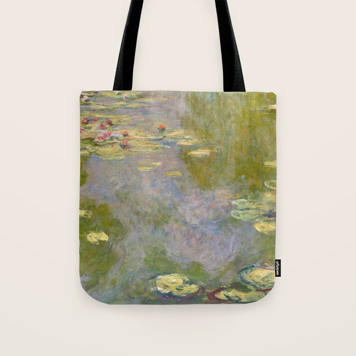 Water Lilies by Claude Monet Tote Bag Gallery Image 1