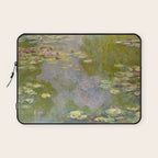 Water Lilies by Claude Monet Laptop Sleeve Gallery Image 1