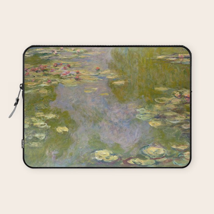 Water Lilies by Claude Monet Laptop Sleeve Gallery Image 1
