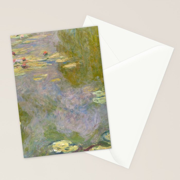 Water Lilies by Claude Monet Stationery Card Gallery Image 2