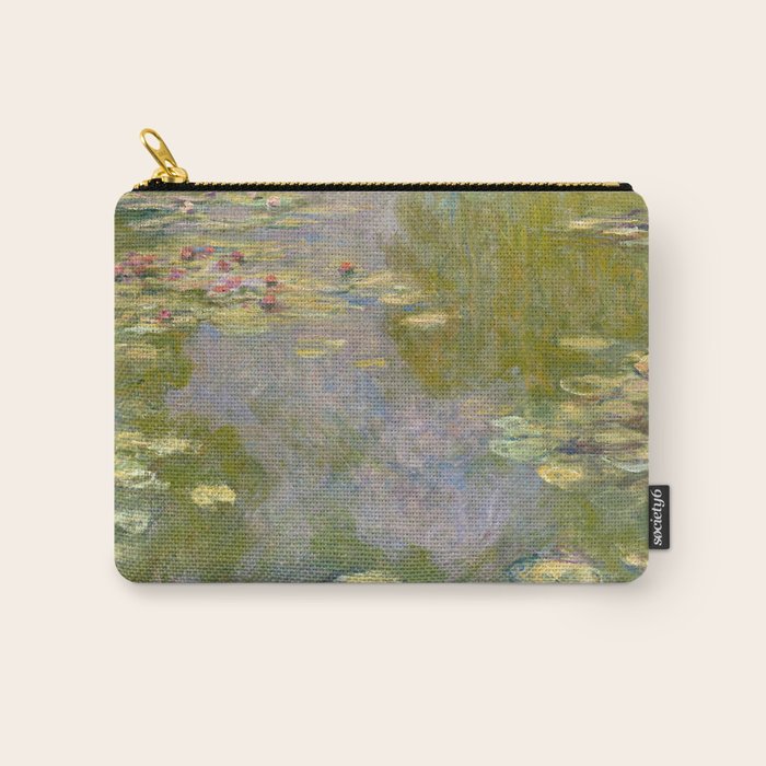 Water Lilies by Claude Monet Carry All Pouch Gallery Image 1