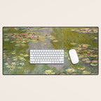 Water Lilies by Claude Monet Desk Mat Gallery Image 1