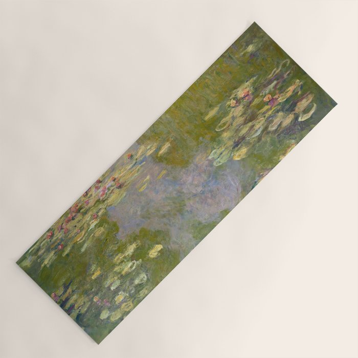 Water Lilies by Claude Monet Yoga Mat Gallery Image 1