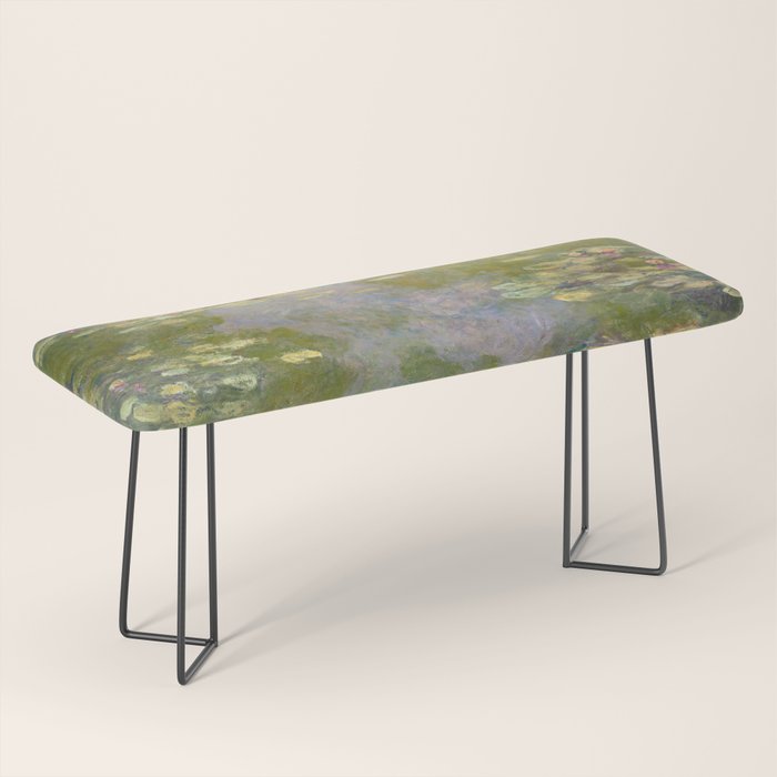 Water Lilies by Claude Monet Bench Gallery Image 1