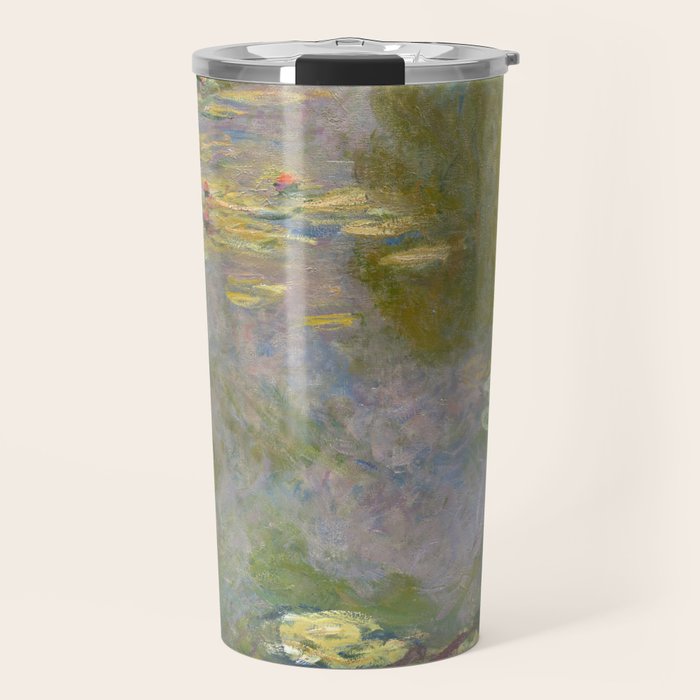 Water Lilies by Claude Monet Travel Mug Gallery Image 1
