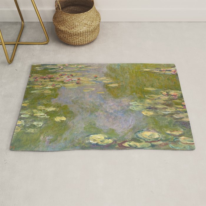 Water Lilies by Claude Monet Rug Gallery Image 1