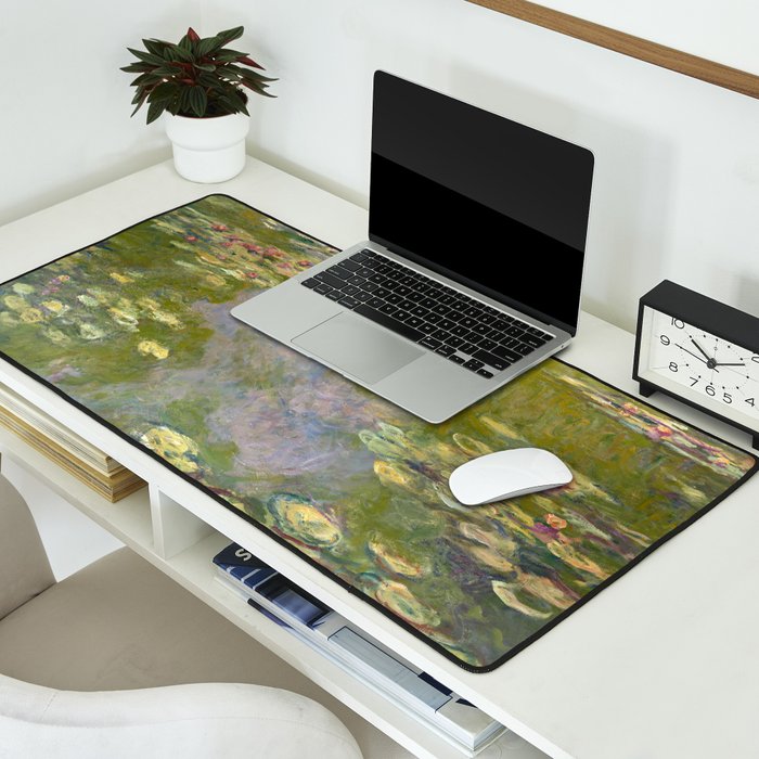 Water Lilies by Claude Monet Desk Mat Gallery Image 2