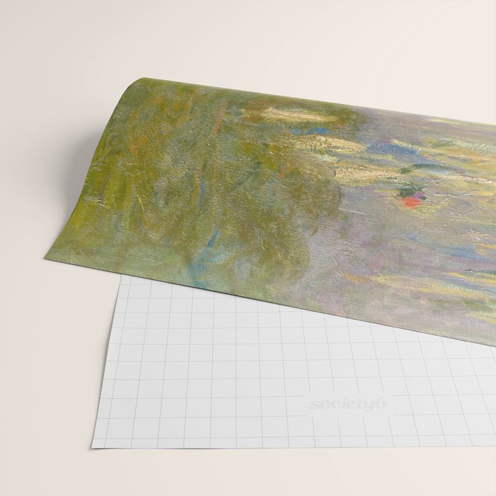Water Lilies by Claude Monet Wrapping Paper Gallery Image 2