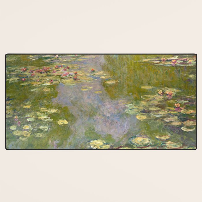 Water Lilies by Claude Monet Desk Mat Gallery Image 3