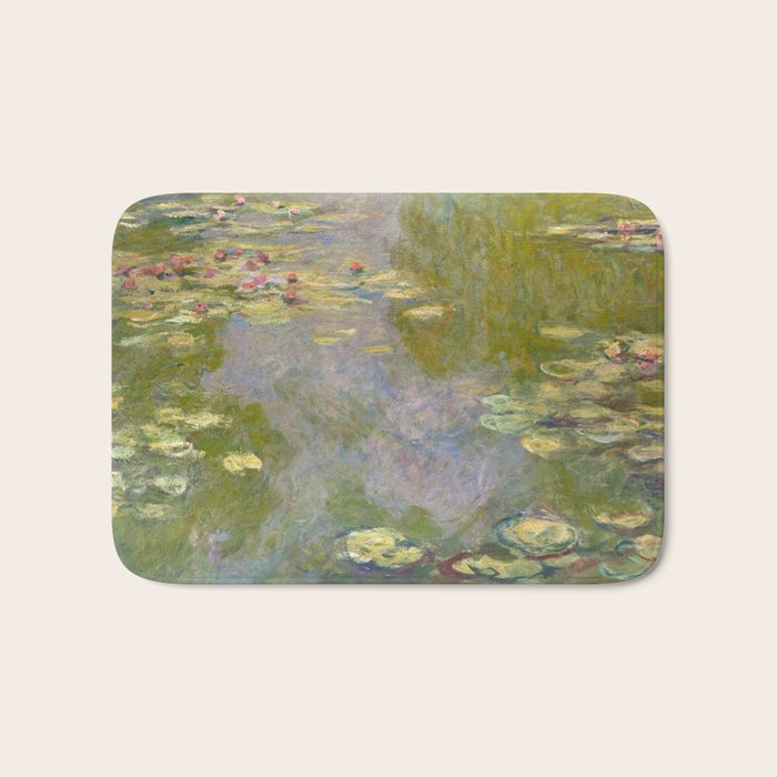 Water Lilies by Claude Monet Bath Mat Gallery Image 1