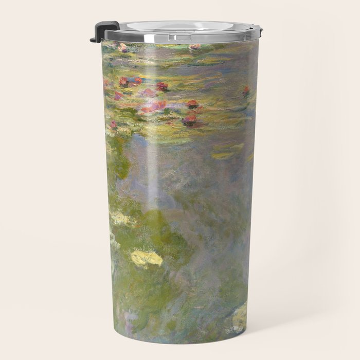 Water Lilies by Claude Monet Travel Mug Gallery Image 3