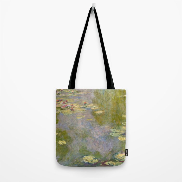 Water Lilies by Claude Monet Tote Bag Gallery Image 2
