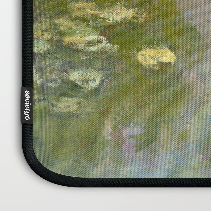 Water Lilies by Claude Monet Laptop Sleeve Gallery Image 3
