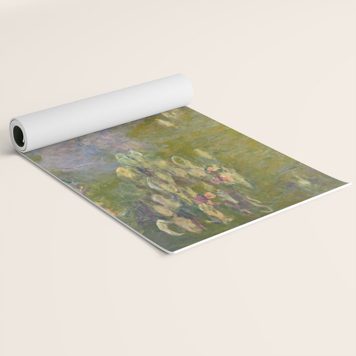 Water Lilies by Claude Monet Yoga Mat Gallery Image 2