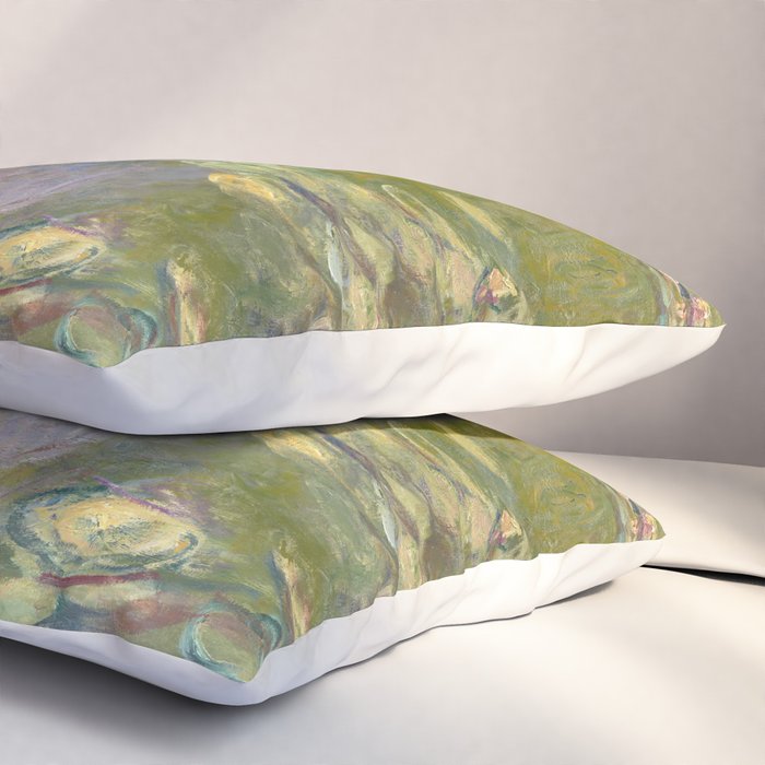 Water Lilies by Claude Monet Pillow Sham Gallery Image 3
