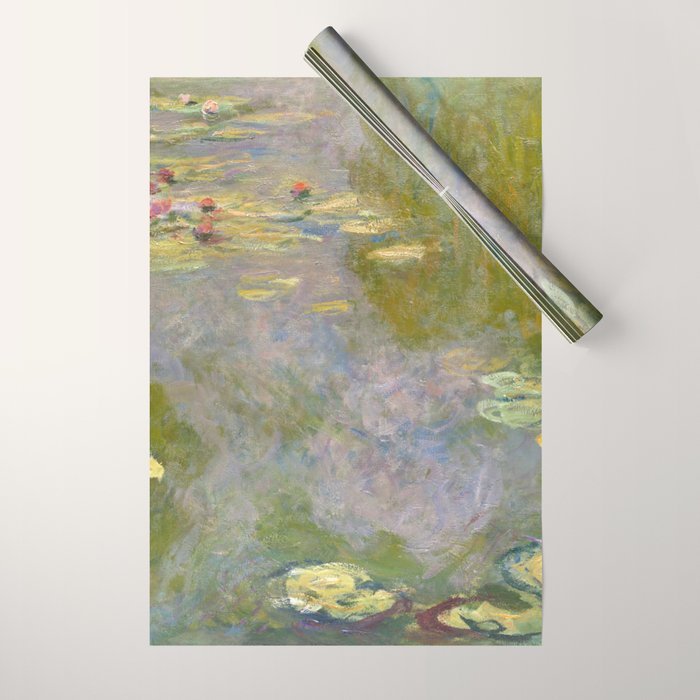 Water Lilies by Claude Monet Wrapping Paper Gallery Image 1