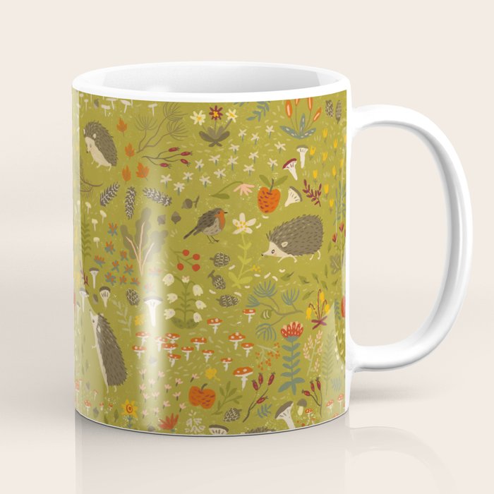 Hedgehog Meadow Coffee Mug