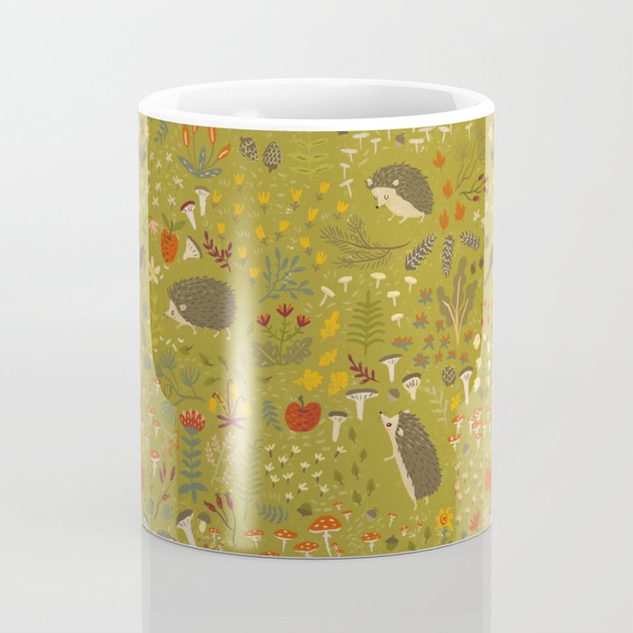 Hedgehog Meadow Coffee Mug Gallery Image 4