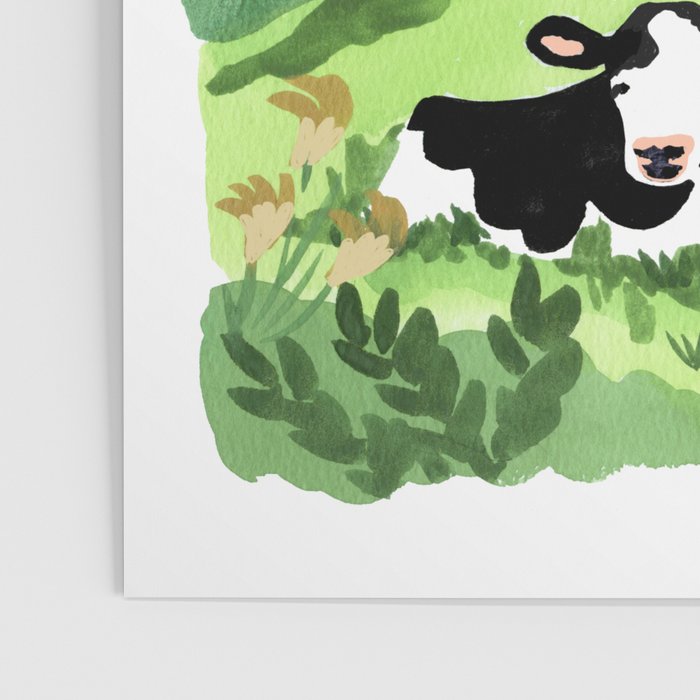 Ireland Landscape with Cows Poster Gallery Image 3