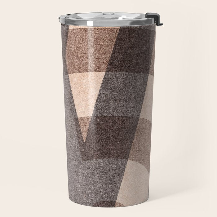ABSTRACT ALPHABET / Decorative M Travel Mug Gallery Image 2
