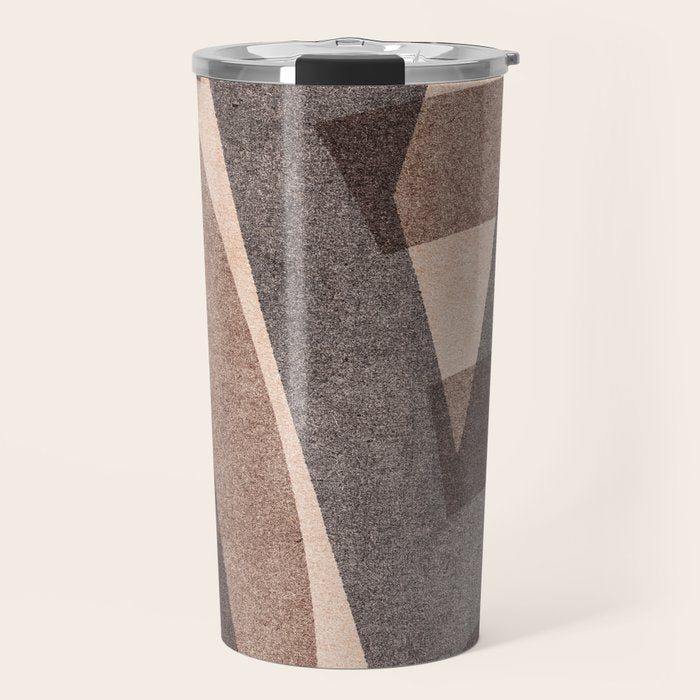ABSTRACT ALPHABET / Decorative M Travel Mug Gallery Image 1