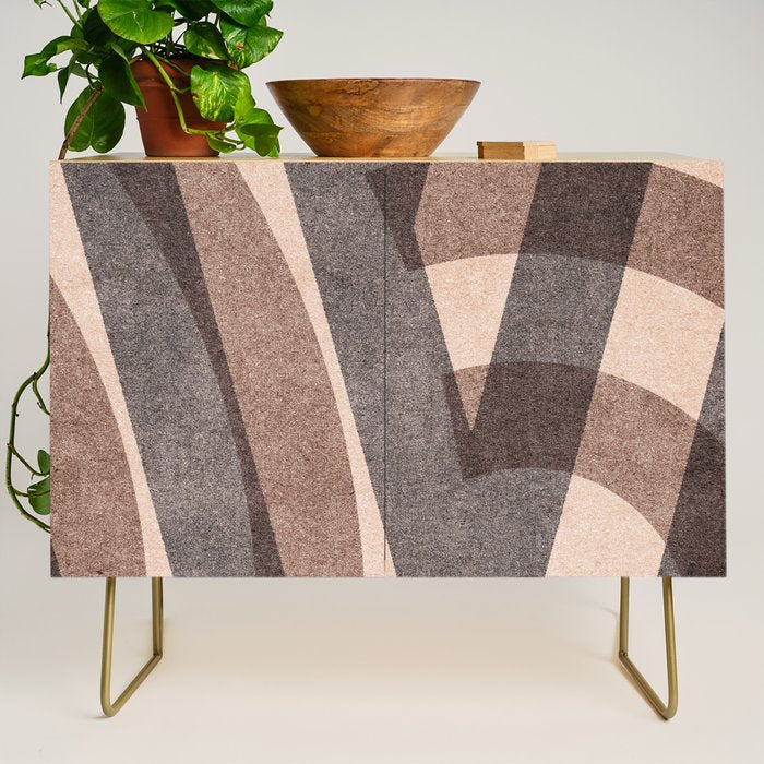ABSTRACT ALPHABET / Decorative M Credenza Gallery Image 1
