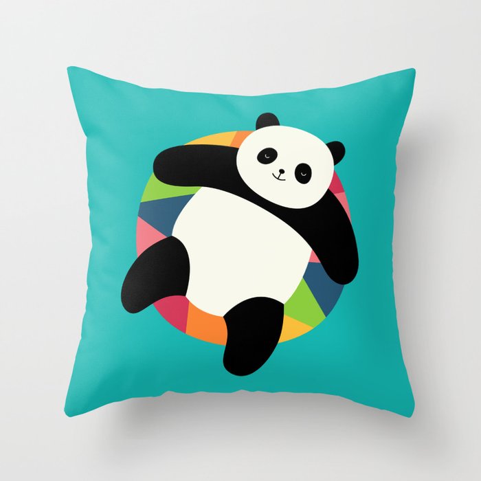 Chillin Throw Pillow Gallery Image 1