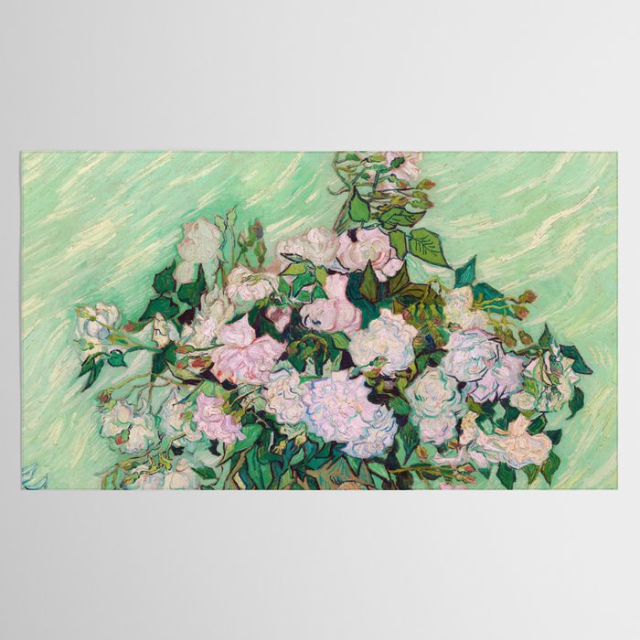 Pink Roses Van Gogh Tablecloth Gallery Image 2
