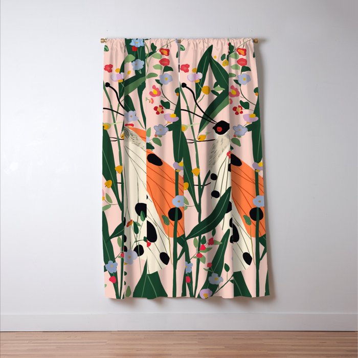 Hidden Butterfly  Window Curtain Gallery Image 3