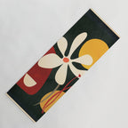 Abstract Daisy 01 Yoga Mat Gallery Image 1