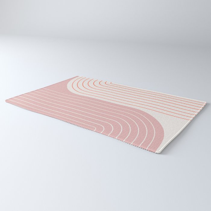 Two Tone Line Curvature XIX Rug Gallery Image 3