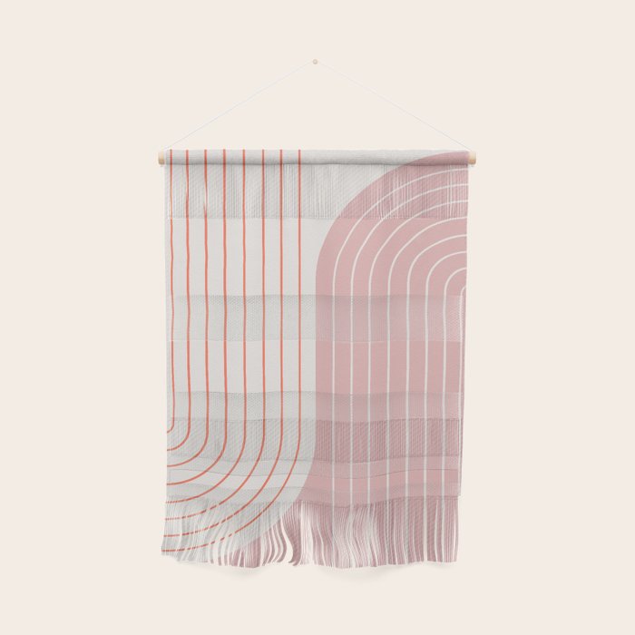 Two Tone Line Curvature XIX Wall Hanging Gallery Image 1