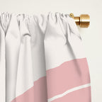 Two Tone Line Curvature XIX Window Curtain Gallery Image 2