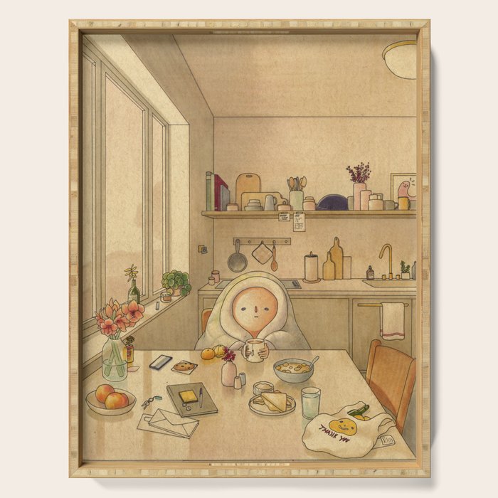 Afternoon Tea Serving Tray Gallery Image 1