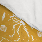 Dinosaur Fossils on Mustard Yellow Comforter Gallery Image 4