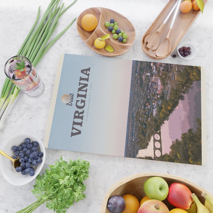 Visit Virginia Cutting Board Gallery Image 2