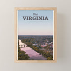 Visit Virginia Mini Art Print Gallery Image 1
