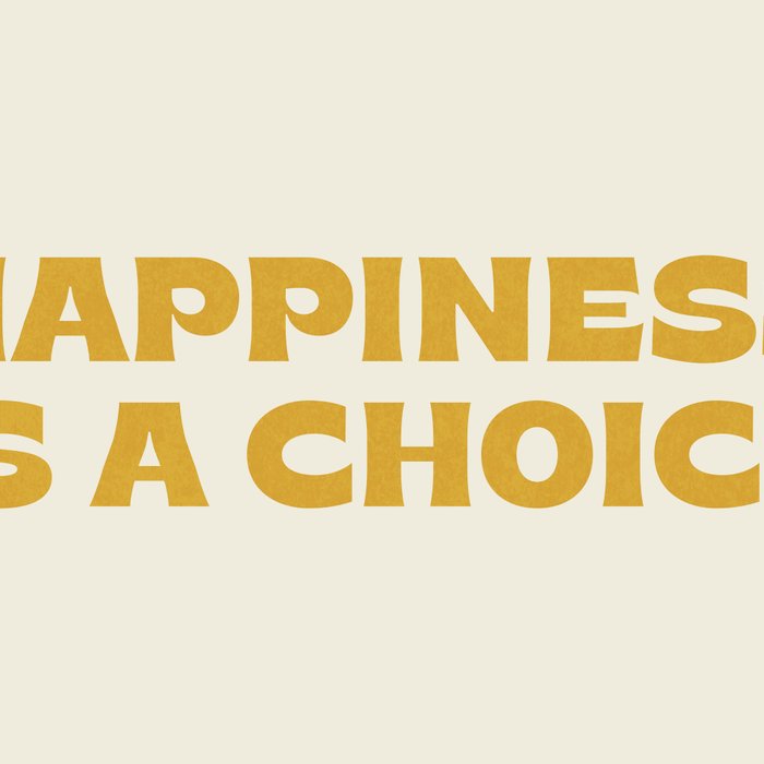 Happiness is a choice - gold Coffee Mug Gallery Image 2
