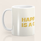 Happiness is a choice - gold Coffee Mug Gallery Image 3