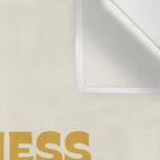 Happiness is a choice - gold Wall Tapestry Gallery Image 3