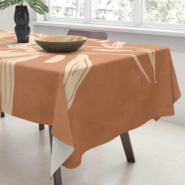 Minimalist Flowers 4 Tablecloth Gallery Image 3