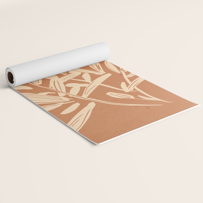 Minimalist Flowers 4 Yoga Mat Gallery Image 2